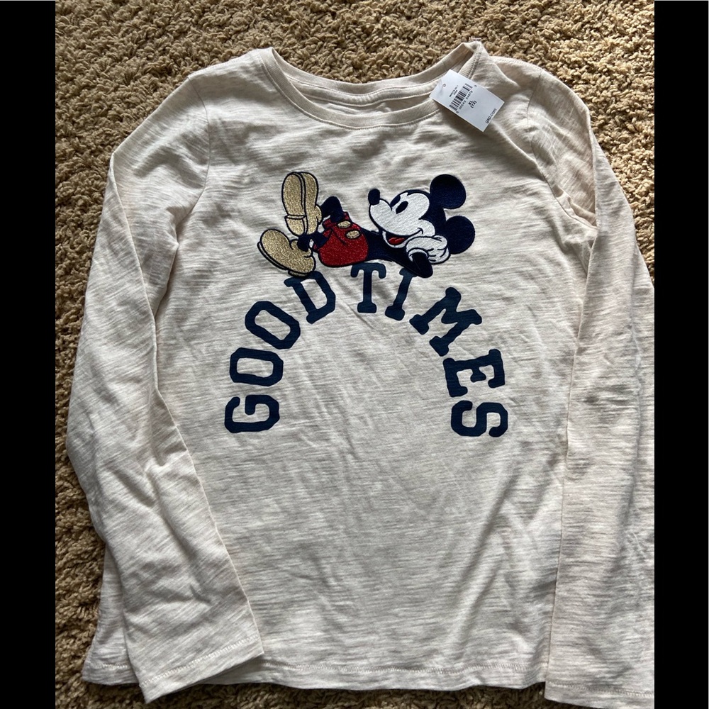 Gap sz Xl (12) Disney Mickey Mouse shirt nwt